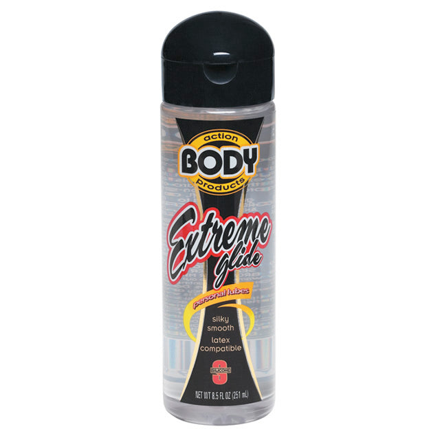 Body Action Extreme Glide Silicone Lubricant 8.5 fl oz - Fantasies Boutique