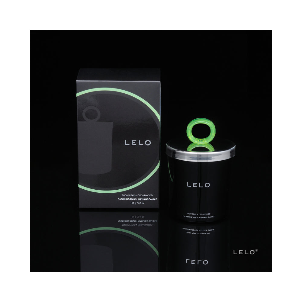 LELO Massage Candle - Snow Pear & Cedarwood Scent - Fantasies Boutique