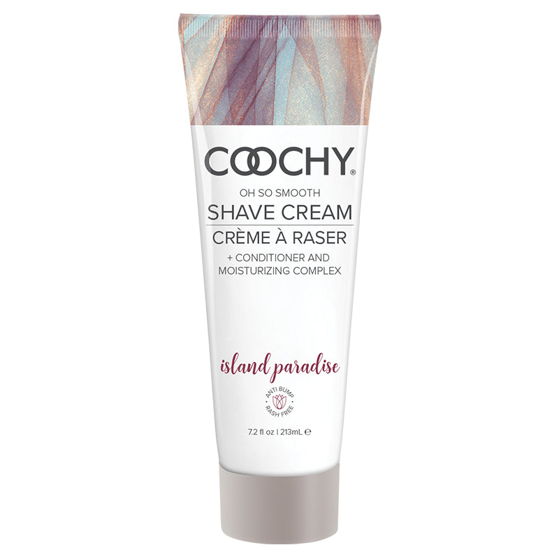 Coochy Shave Cream Island Paradise 7.2 fl.oz - Fantasies Boutique