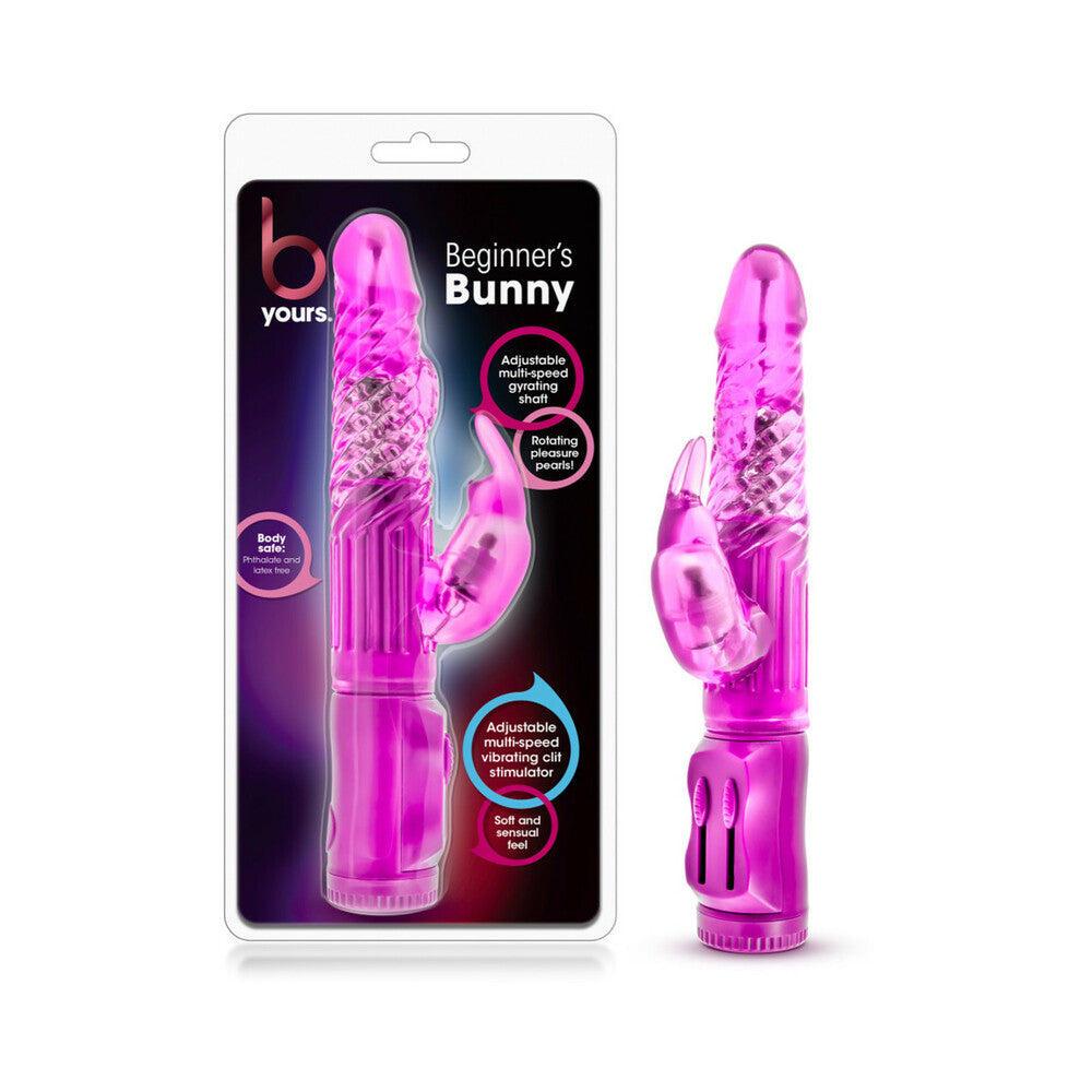 Blush B Yours Beginner's Bunny Rabbit Vibrator Pink - Fantasies Boutique