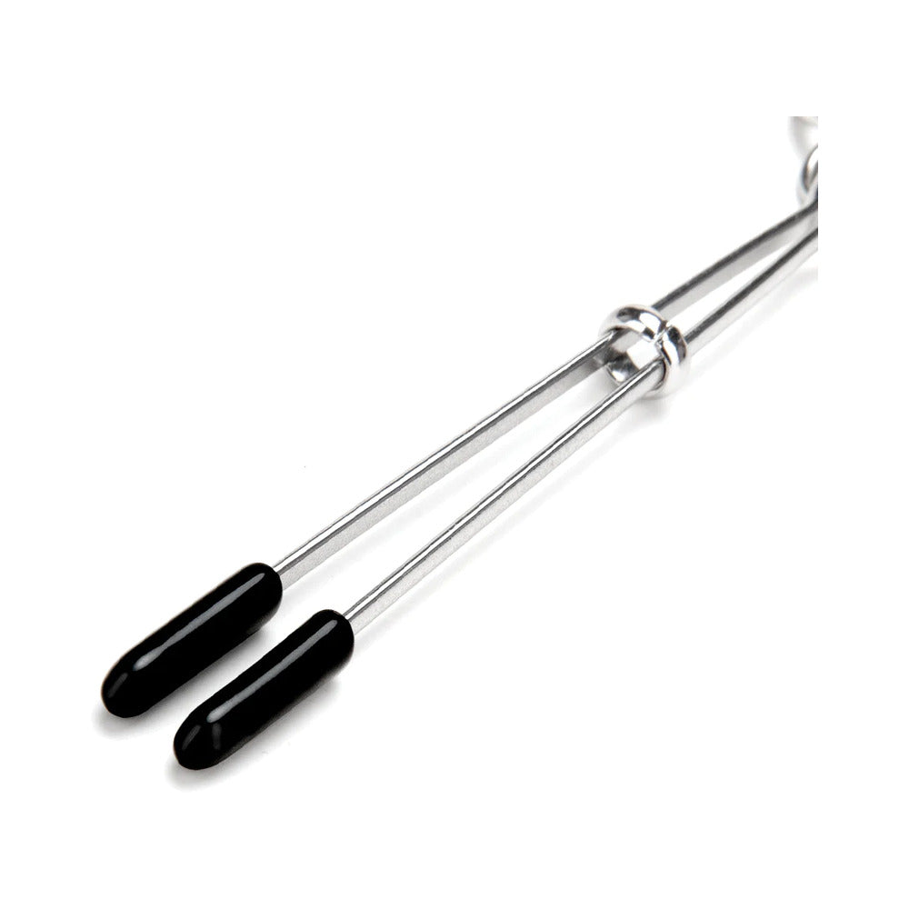 Lux Fetish Adjustable Tweezer Nipple Clips - Fantasies Boutique