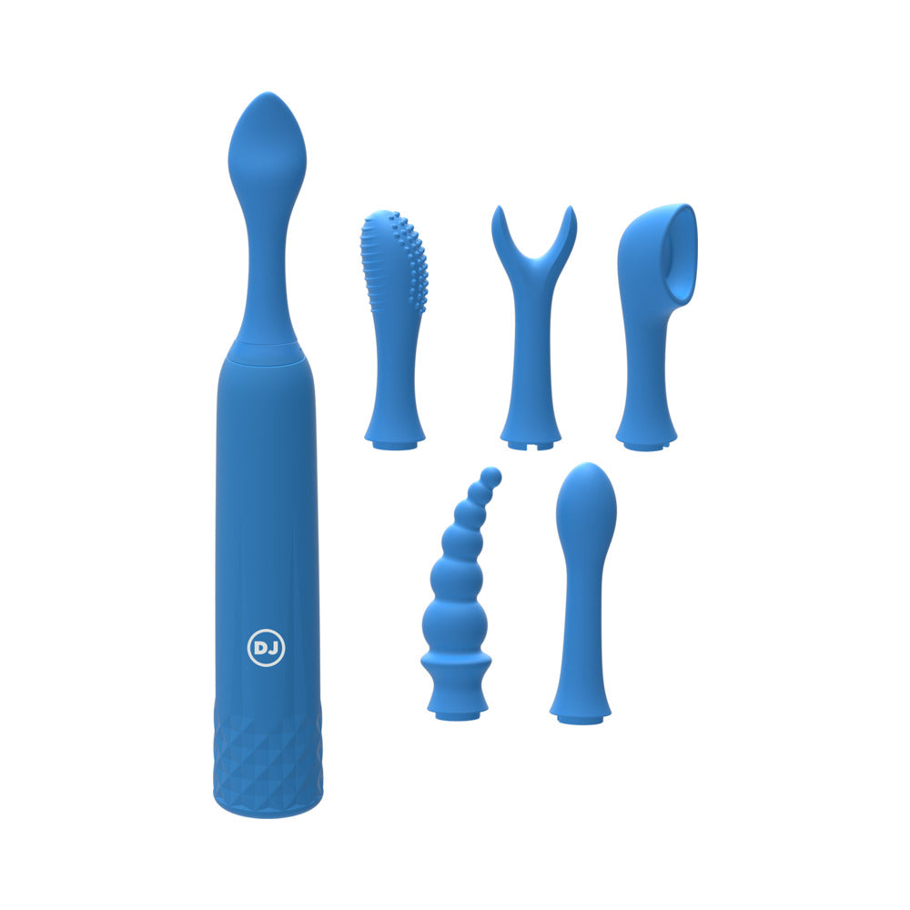 iVibe Select - iQuiver - 7 Piece Set Periwinkle Blue - Fantasies Boutique