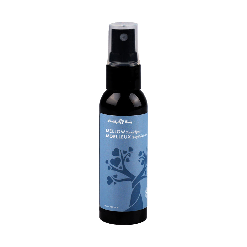 Earthly Body Hemp Seed By Night Mellow Cooling Spray 2 oz. - Fantasies Boutique