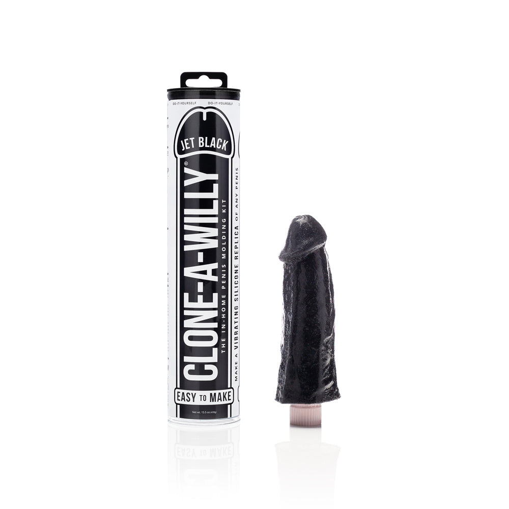 Clone-A-Willy DIY Vibrating Dildo Kit Jet Black - Fantasies Boutique