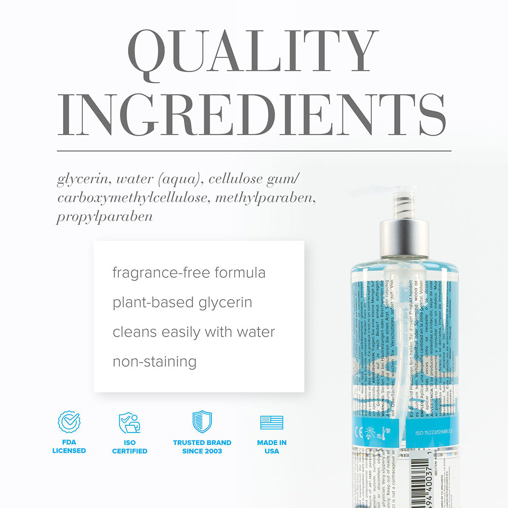 JO H2O Original Water-Based Lubricant 16 oz. - Fantasies Boutique