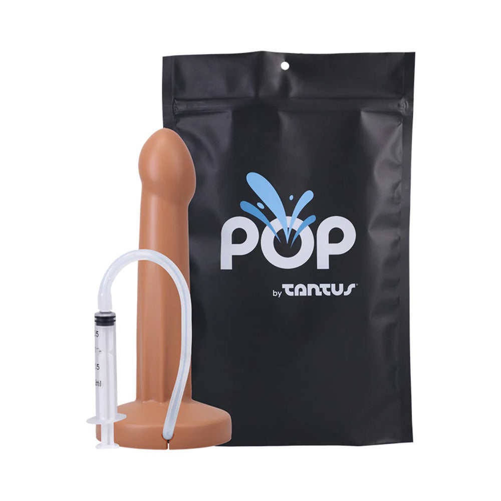 Tantus POP Squirting Dildo Honey (Bag) - Fantasies Boutique