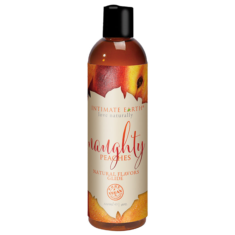 Intimate Earth Naughty Peach Pleasure Glide 120 ml/4 oz - Fantasies Boutique