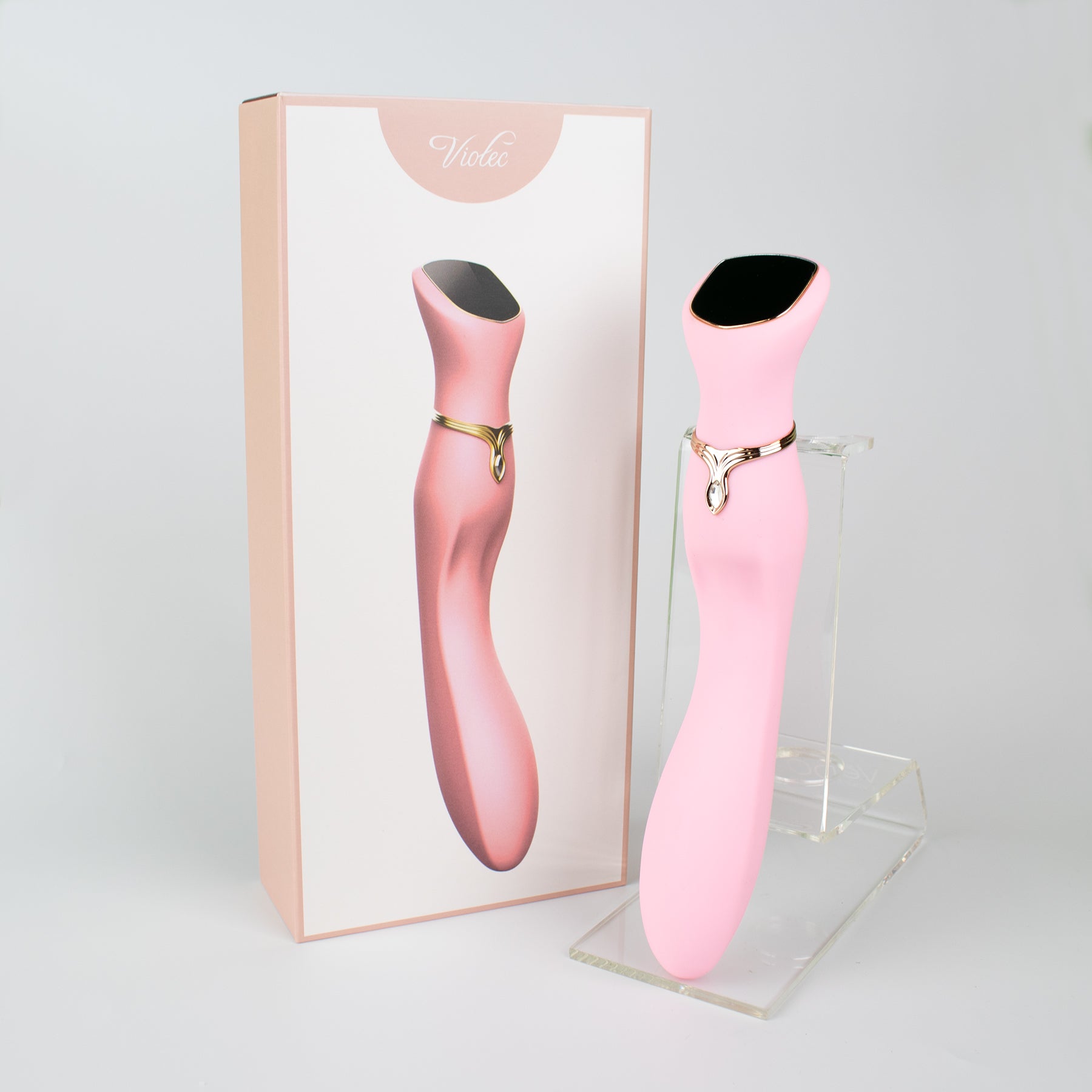 Chance Touch Screen G-Spot Vibrator in Pink - Fantasies Boutique