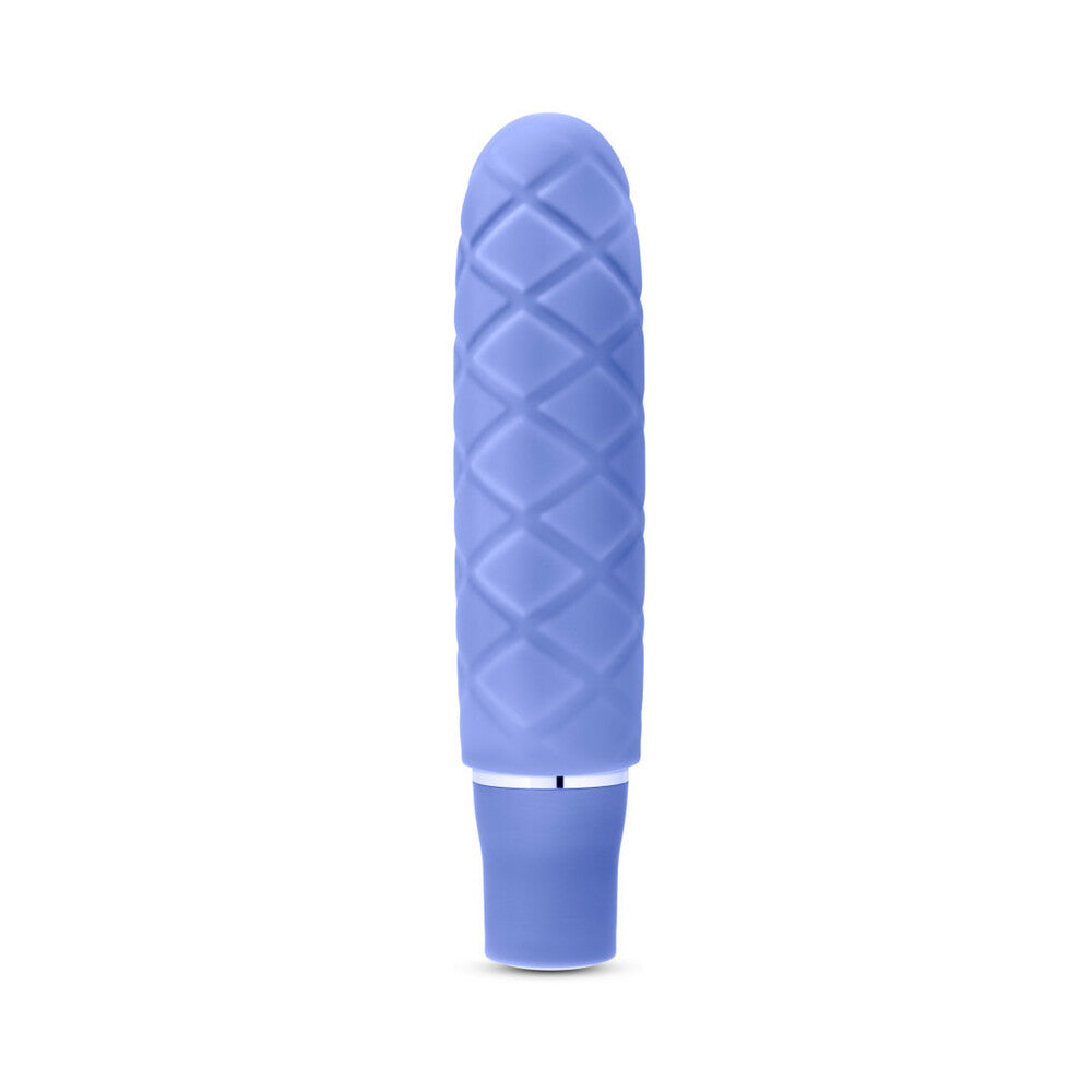 Blush Luxe Cozi Mini Silicone Slimline Vibrator Periwinkle - Fantasies Boutique