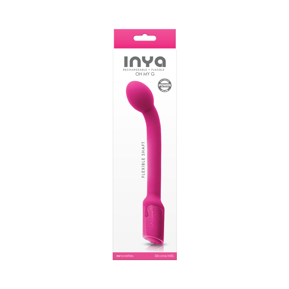 INYA Oh My G Rechargeable Flexible Vibrator Pink - Fantasies Boutique