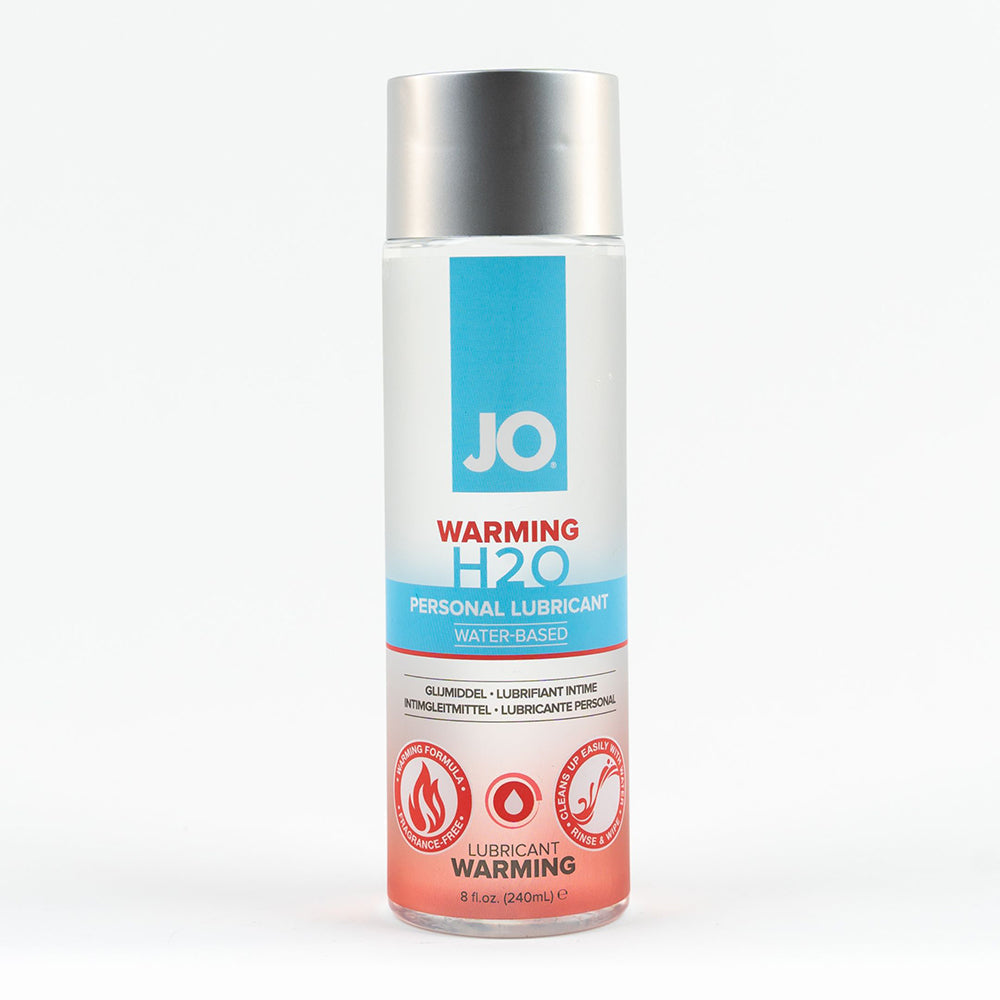 JO H2O Warming Water-Based Lubricant 8 oz. - Fantasies Boutique