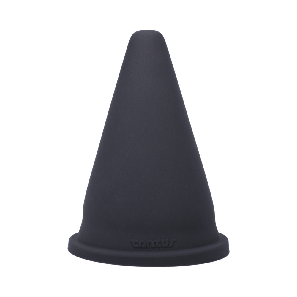 Tantus Cone Squat Dildo Onyx (Box) - Fantasies Boutique