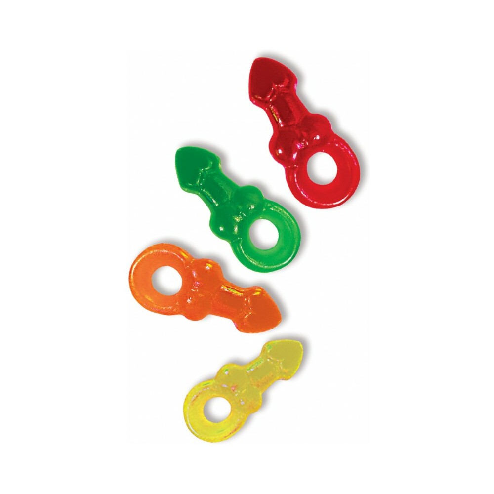 Gummy Finger Ring Dongs 8/Bag(12/DP) - Fantasies Boutique
