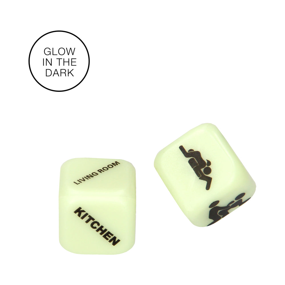 Shots S-Line Light Up Your Sexy Night Glow in the Dark Sex Dice - Fantasies Boutique