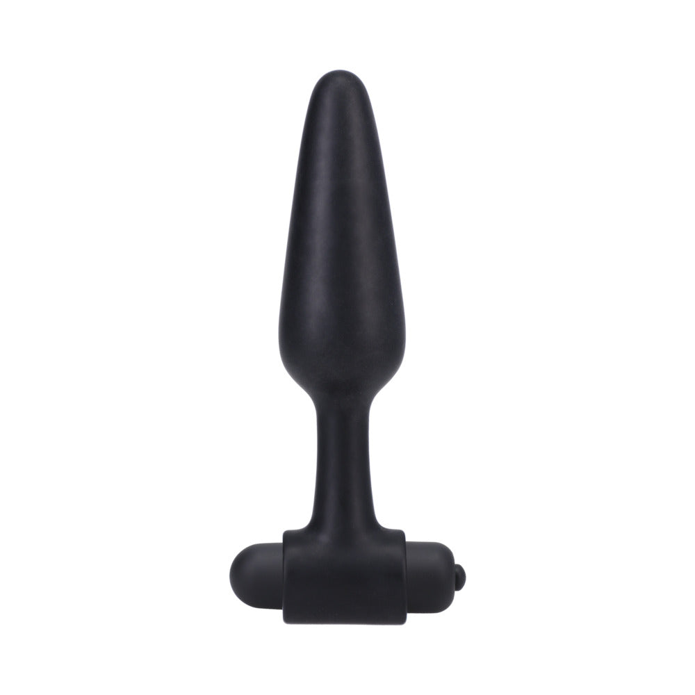 In A Bag Vibrating Butt Plug 5 in. Black - Fantasies Boutique