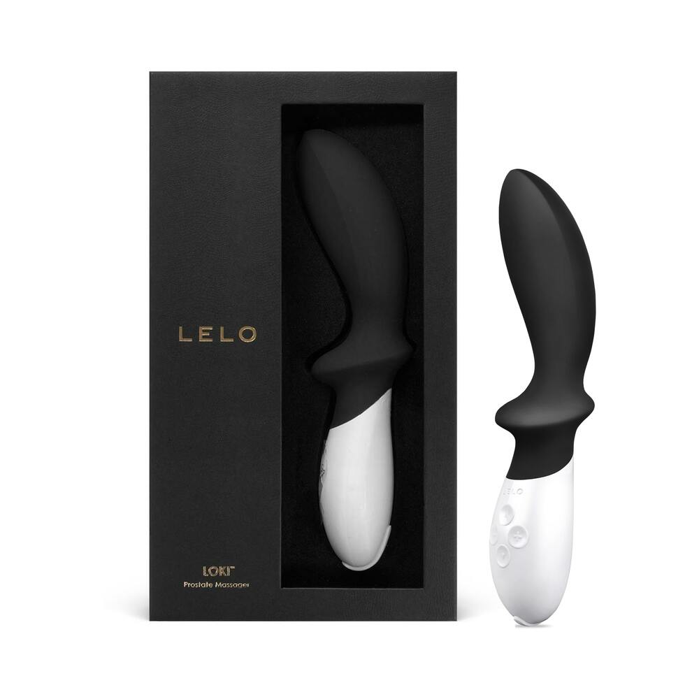 LELO LOKI Rechargeable Prostate Vibrator Obsidian Black - Fantasies Boutique