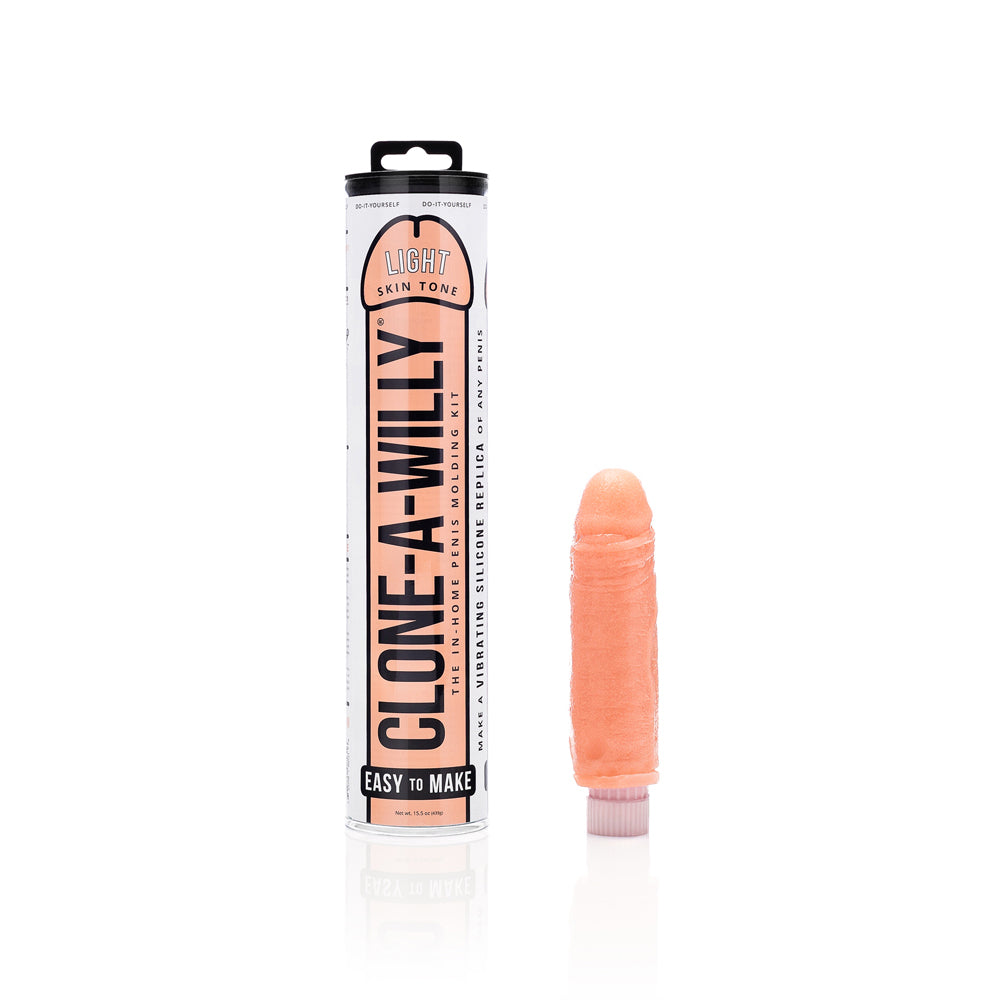 Clone-A-Willy DIY Vibrating Dildo Kit Light Skin Tone - Fantasies Boutique