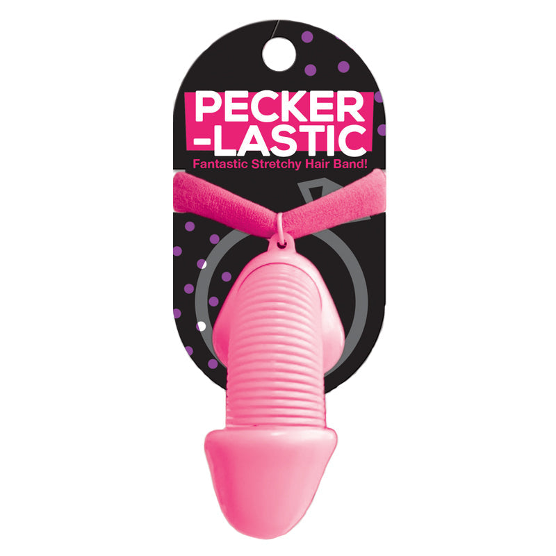 Pecker Lastick Hair Tie Pink - Fantasies Boutique