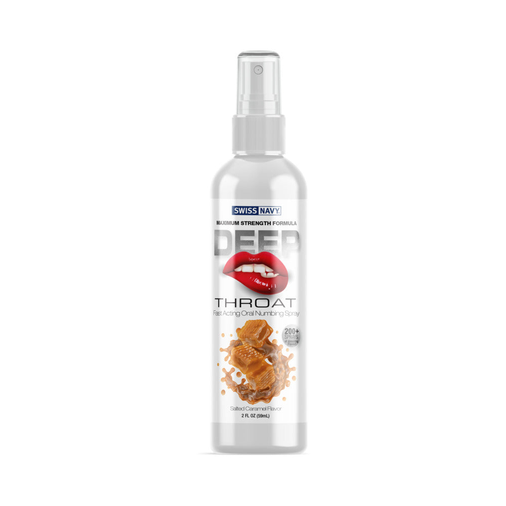 Swiss Navy Deep Throat Spray Salted Caramel Spray