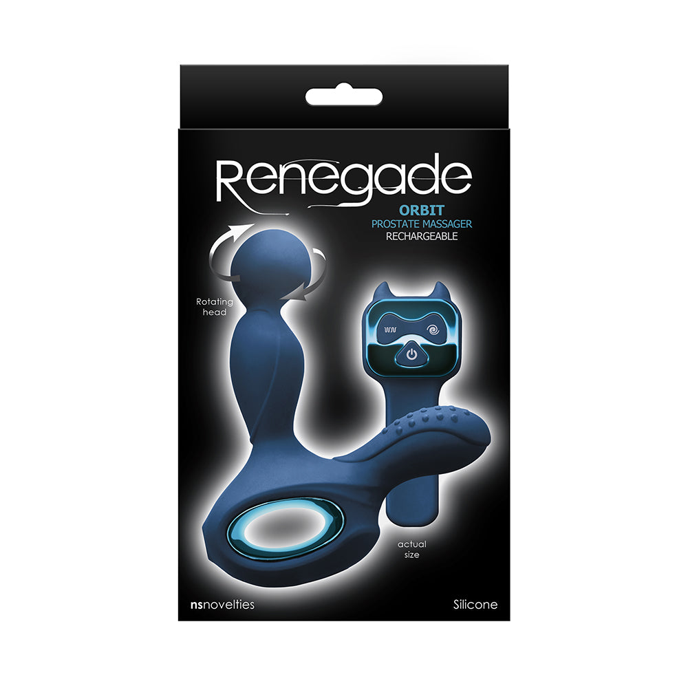 Renegade Orbit Prostate Massager Blue - Fantasies Boutique