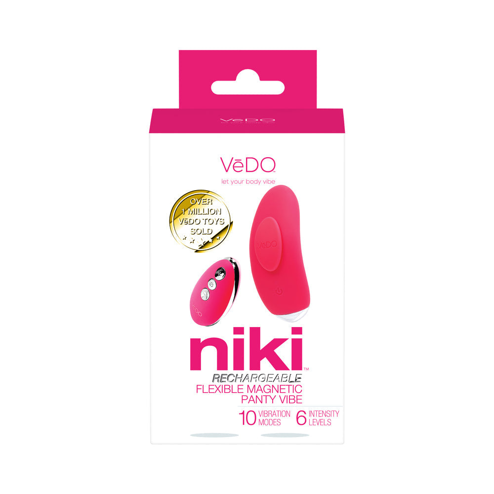 VeDo Niki Rechargeable Panty Vibe Pink - Fantasies Boutique