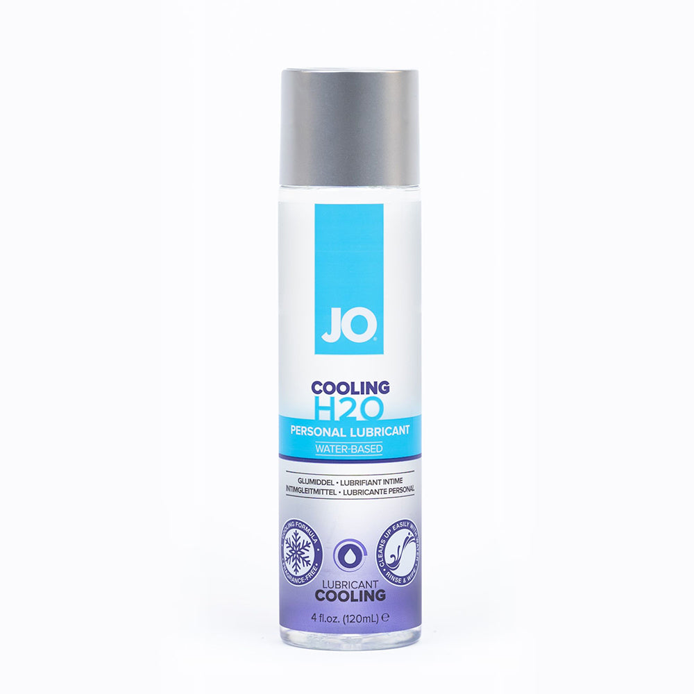 JO H2O Cooling Water-Based Lubricant 4 oz. - Fantasies Boutique