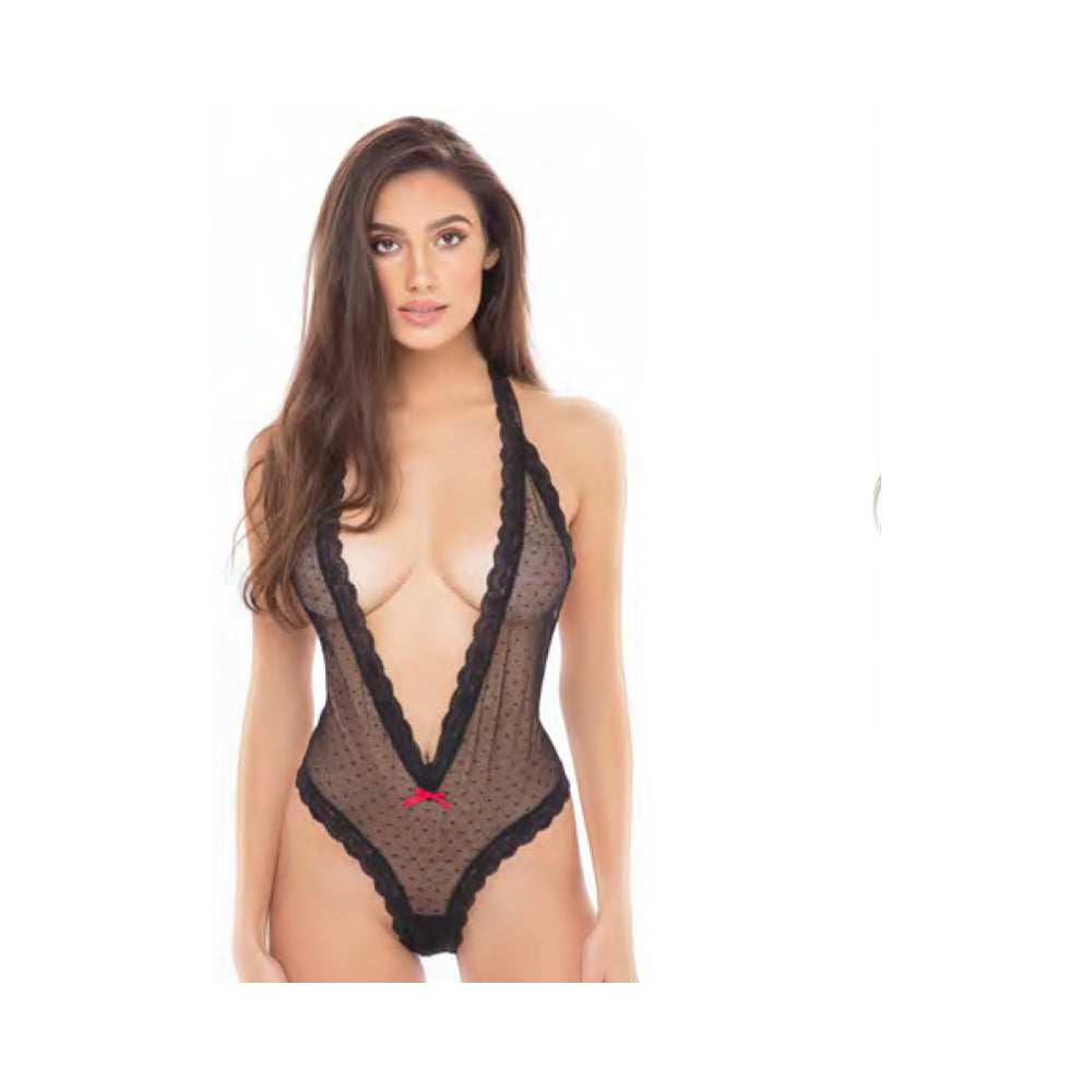 Rene Rofe Say My Name Plunge Teddy M/L - Fantasies Boutique