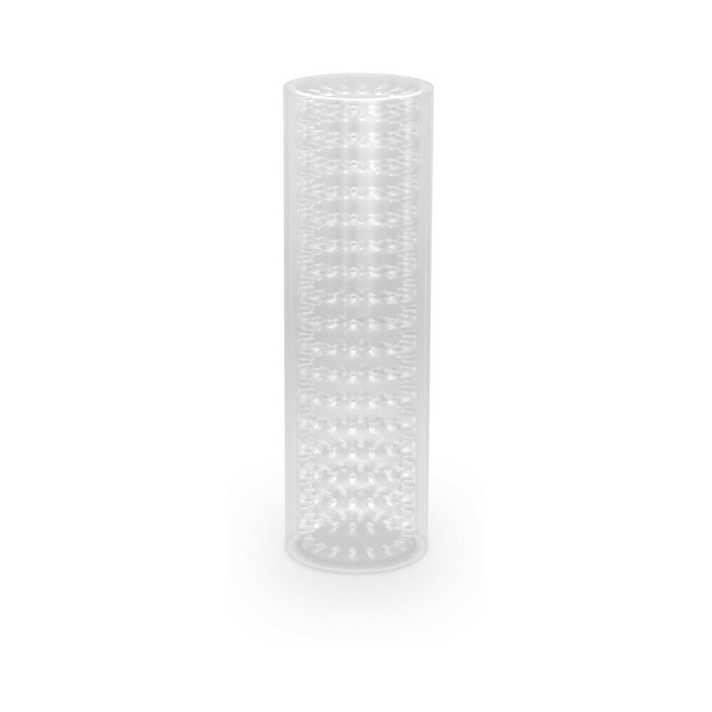 Blush M for Men Stroke Sleeve Reversible Stroker Clear - Fantasies Boutique