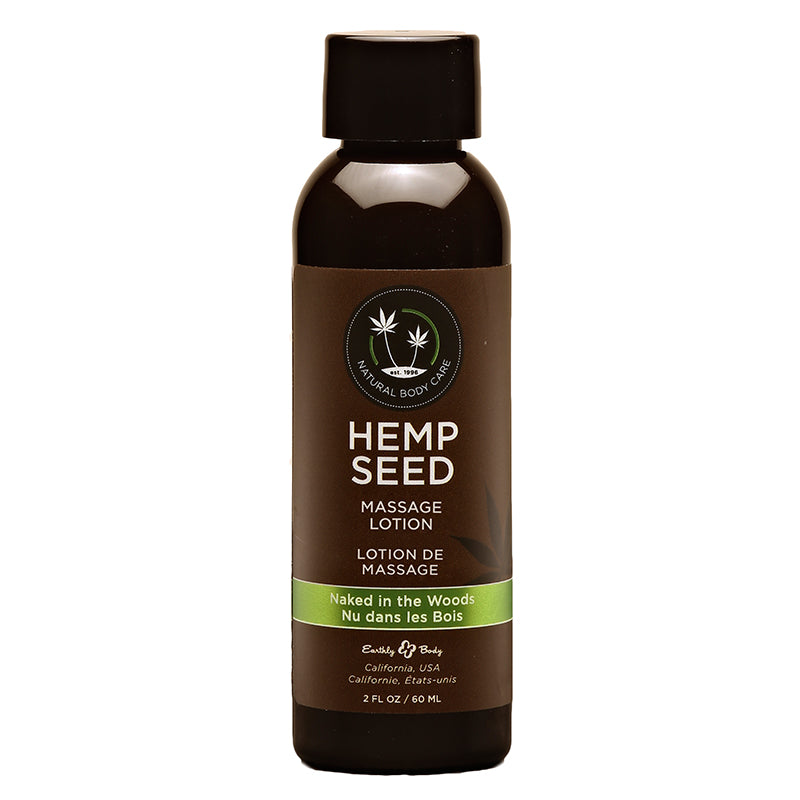 Earthly Body Massage Lotion Naked in the Woods 2oz - Fantasies Boutique