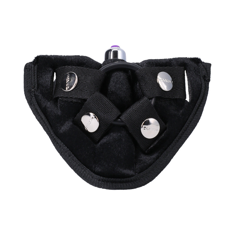Tantus Bend Over Intermediate Strap-On Harness Kit Black - Fantasies Boutique