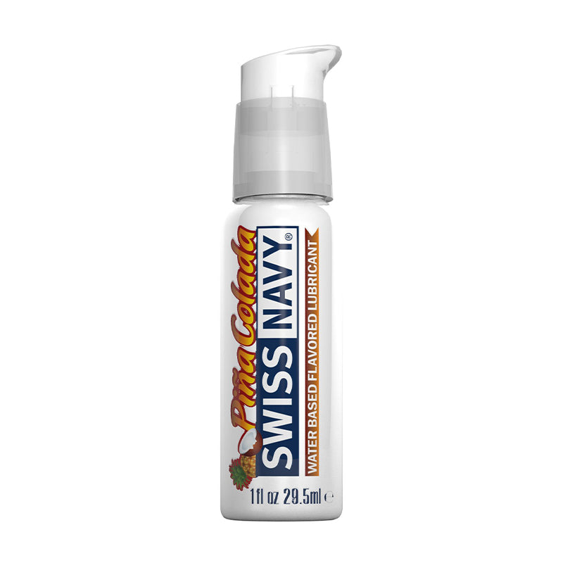 Swiss Navy Pina Colada Water-Based Flavored Lubricant 1 oz. - Fantasies Boutique