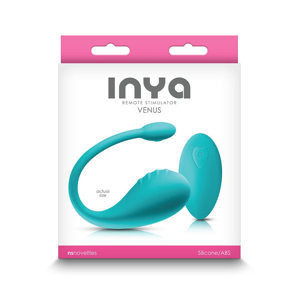 INYA Venus Remote Stimulator Teal - Fantasies Boutique