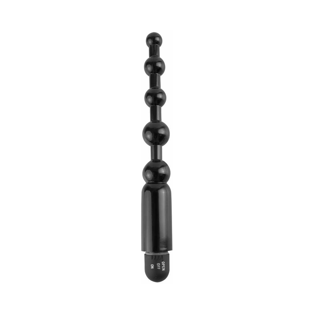 Pipedream Anal Fantasy Collection Vibrating Beginner's Power Beads Black - Fantasies Boutique
