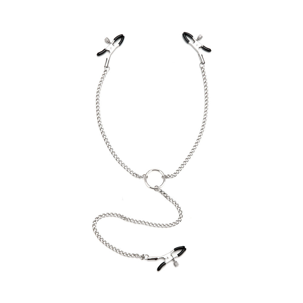 Lux Fetish Adjustable Nipple Clips & Clit Clamp - Fantasies Boutique