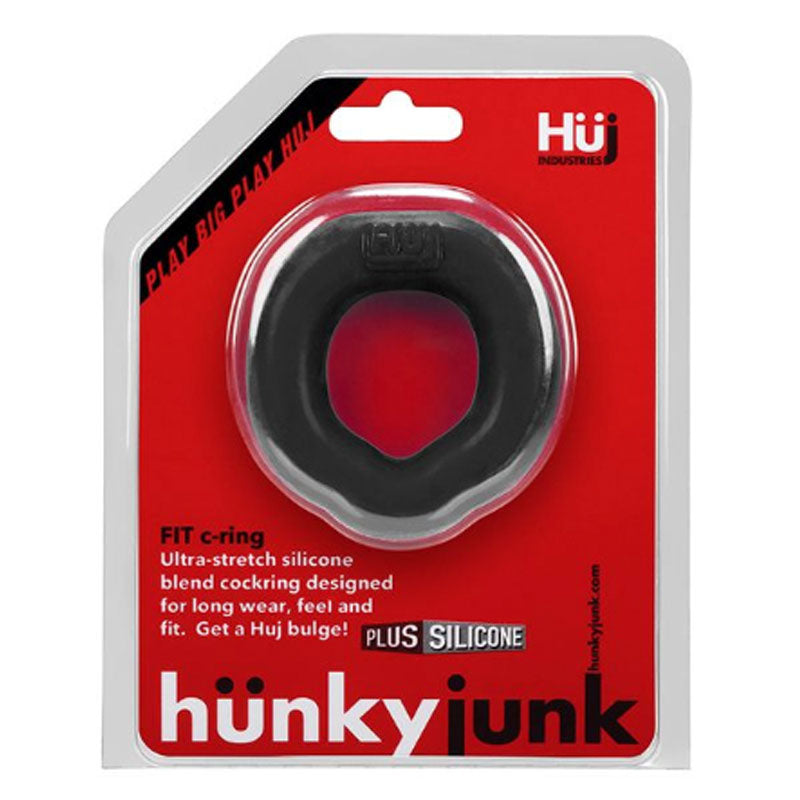 Hunkyjunk FIT ergo c-ring, tar - Fantasies Boutique