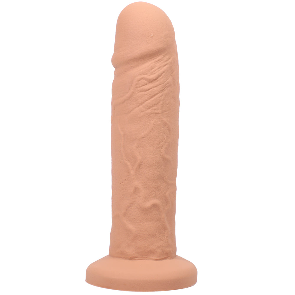 Tantus Sam O2 Vibrating Dual Density Dildo Kit Caramel (Bag) - Fantasies Boutique