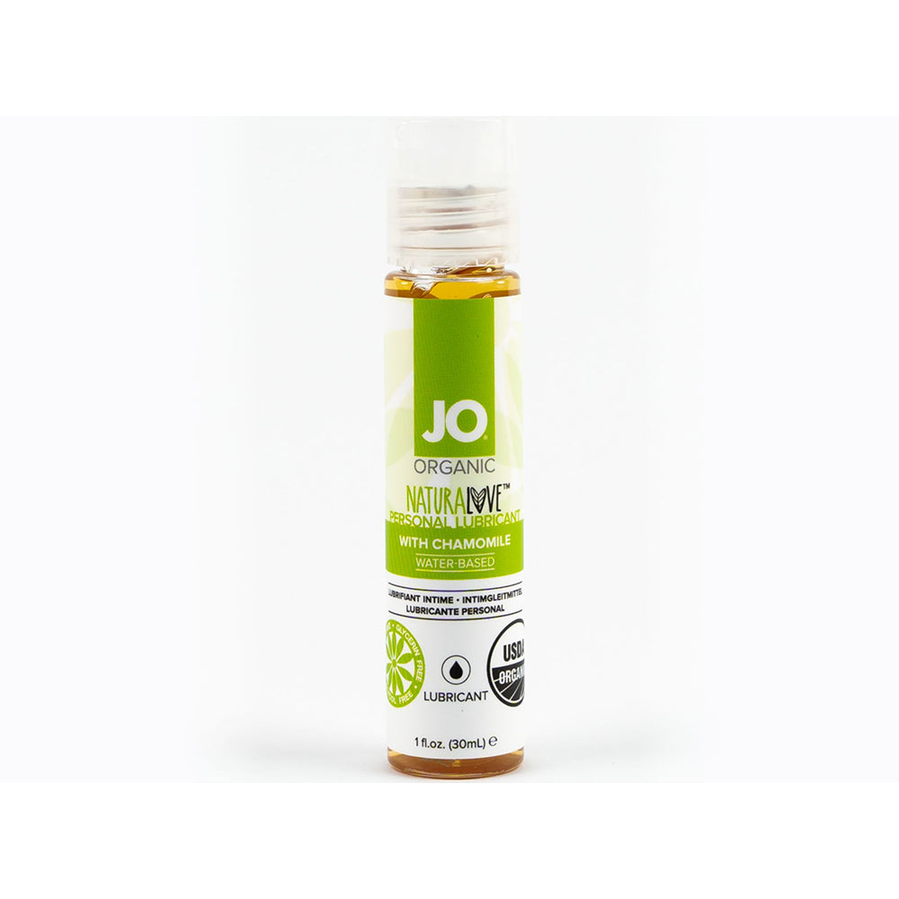 JO NaturaLove USDA Organic Water-Based Lubricant 1 oz. - Fantasies Boutique