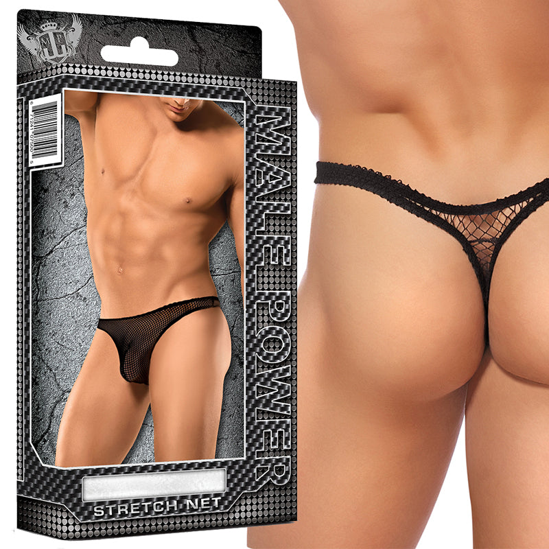 Male Power Stretch Net Bong Thong S/M Underwear - Fantasies Boutique