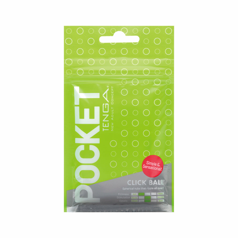 Tenga Pocket Masturbator Sleeve Click Ball - Fantasies Boutique