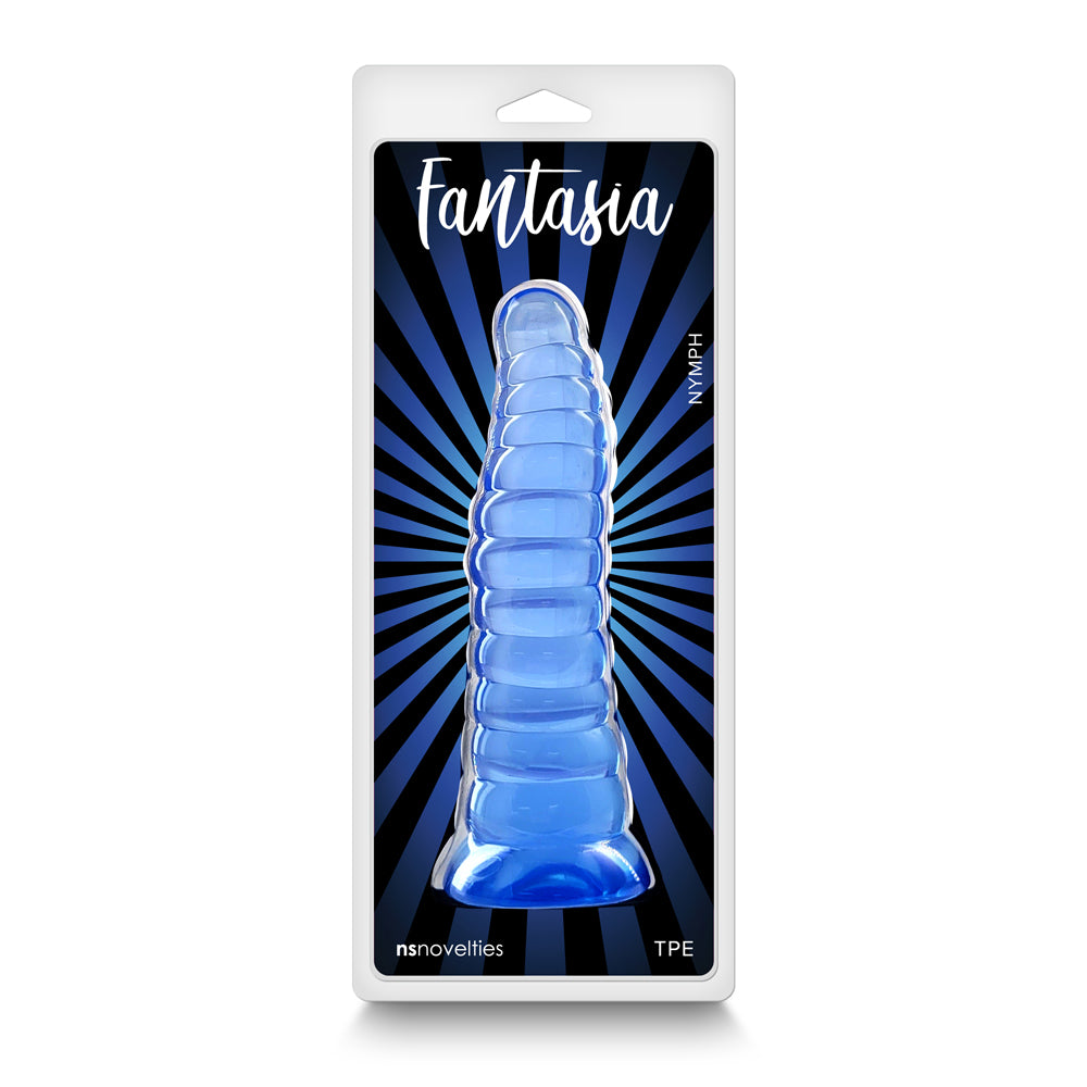 Fantasia Nymph Jelly Dildo Blue - Fantasies Boutique