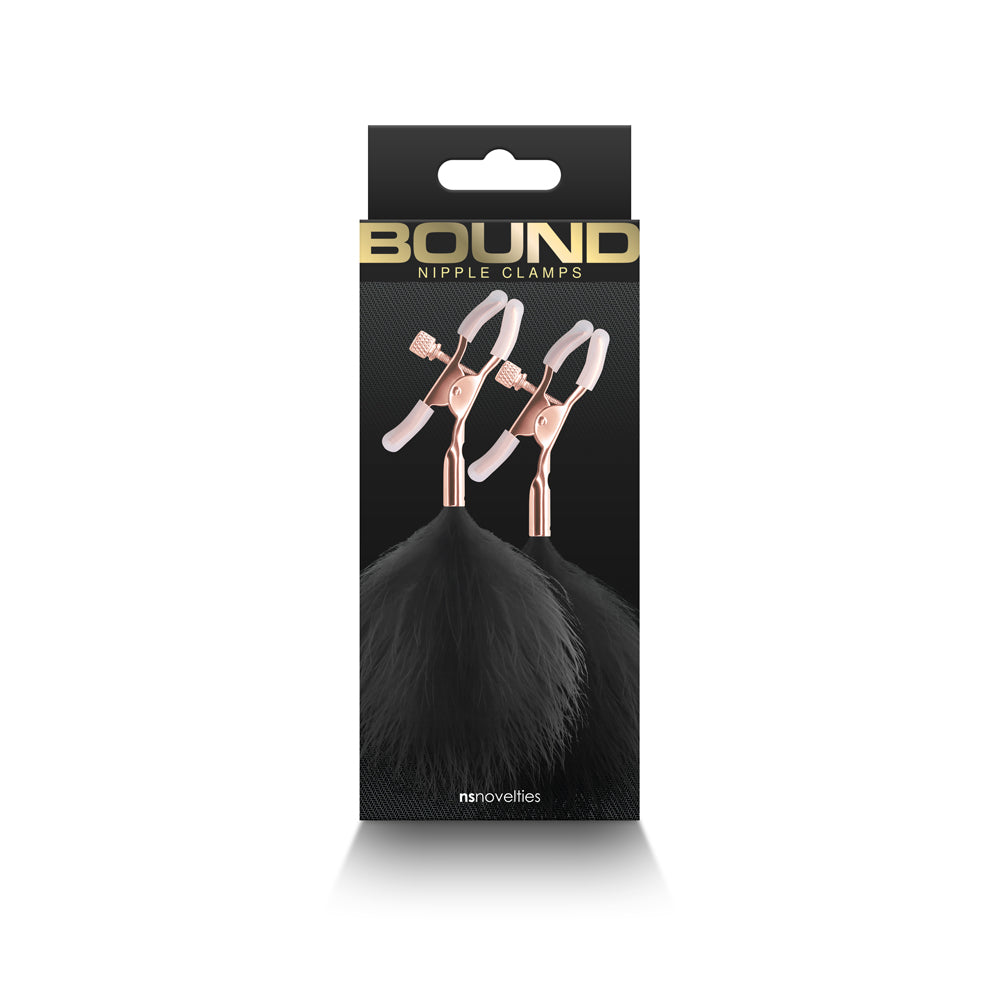 Bound Nipple Clamps F1 Black - Fantasies Boutique
