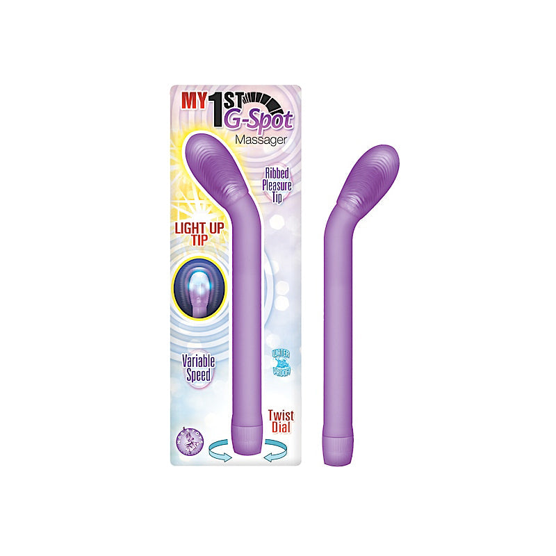 My 1st G-Spot Light Up Massager MS WP (Purple) - Fantasies Boutique