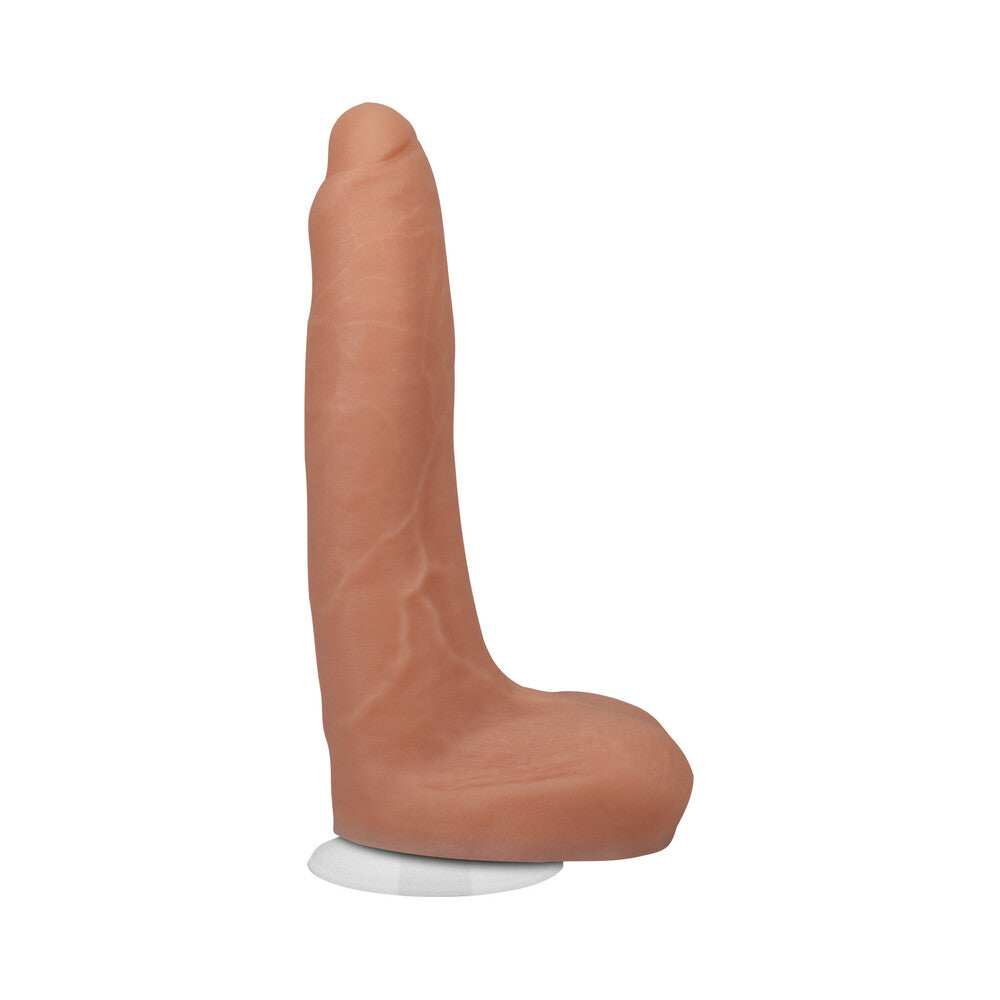 Signature Cocks Owen Gray 9 in. TRUSKYN Silicone Dildo with Vac-U-Lock Suction Cup - Fantasies Boutique