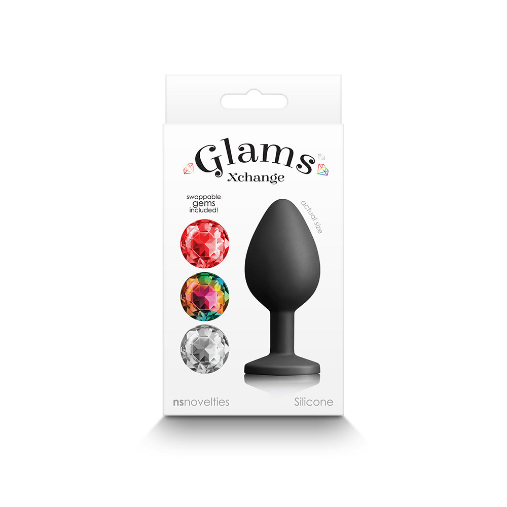 Glams Xchange Round Anal Plug Medium - Fantasies Boutique
