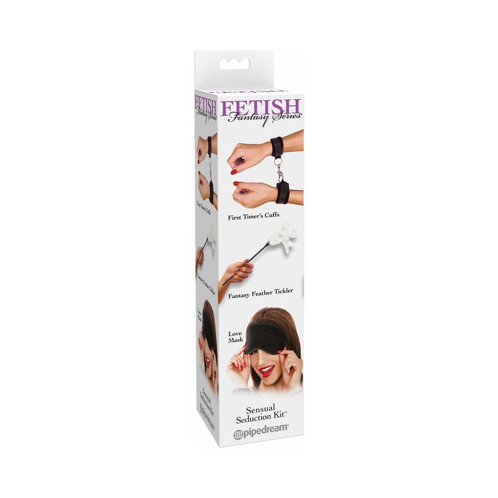 Fetish Fantasy Series 3-Piece Sensual Seduction Kit Black - Fantasies Boutique