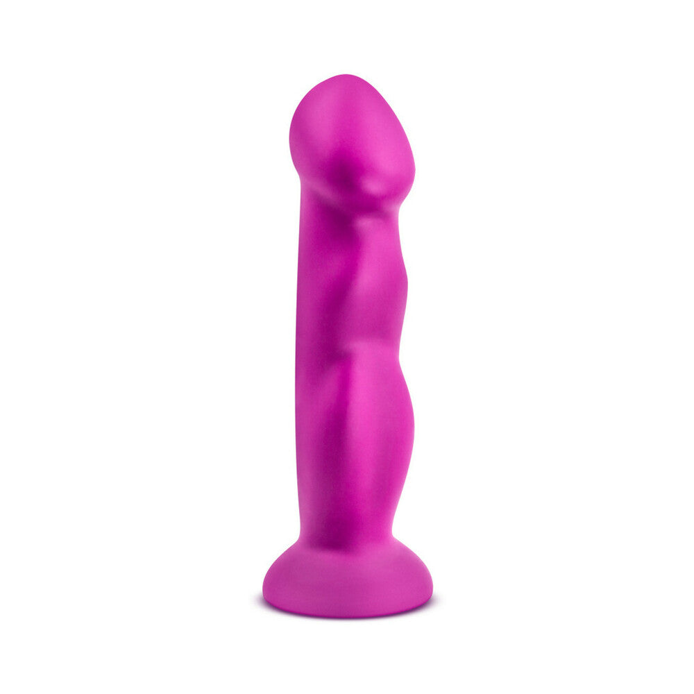 Avant D11 Suko 8 in. Dual Density Silicone Dildo Violet - Fantasies Boutique