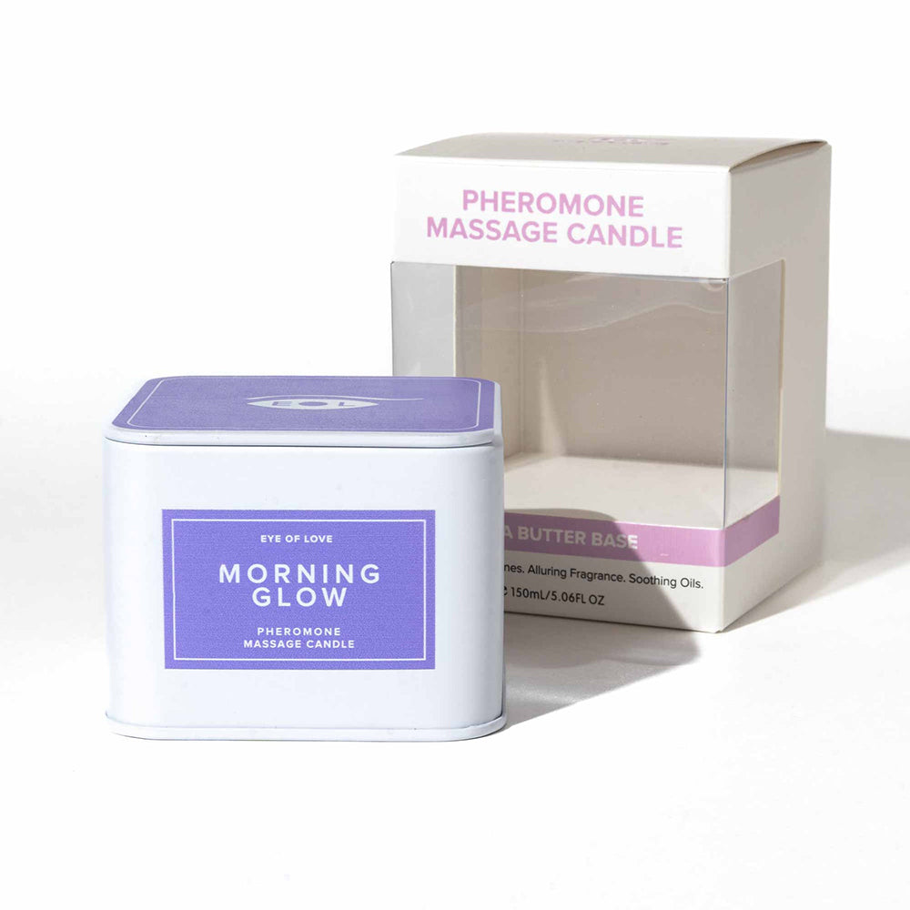 Eye of Love Morning Glow Attract Him Pheromone Massage Candle - Fantasies Boutique