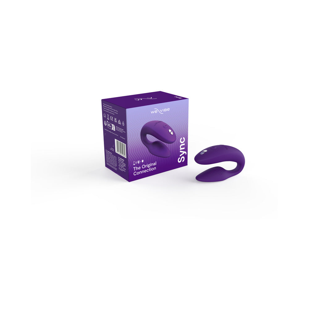 We-Vibe Sync 2 Rechargeable Silicone Couples Vibrator Purple - Fantasies Boutique