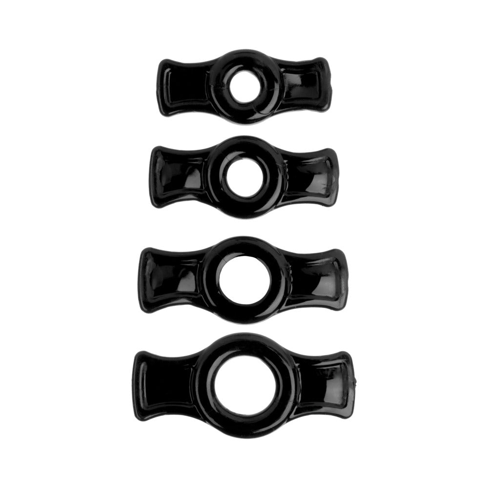 TitanMen - Cock Ring Set Black - Fantasies Boutique