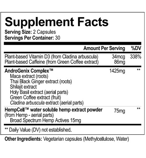 Hemp Fuel Vital Male - Fantasies Boutique